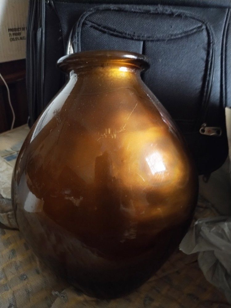 Hand Made Glass Vase