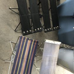 COLLAPSING CAMPING STOOLS CHAIRS BACKPACKING 