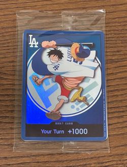 2026 One Piece x Dodger Card