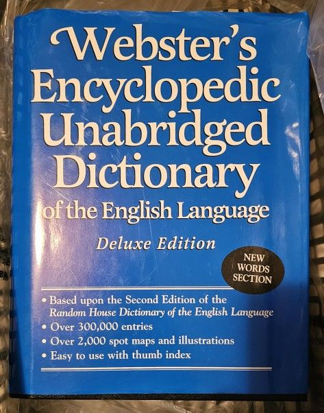 Websters Encyclopedic Unabridged Dictionary