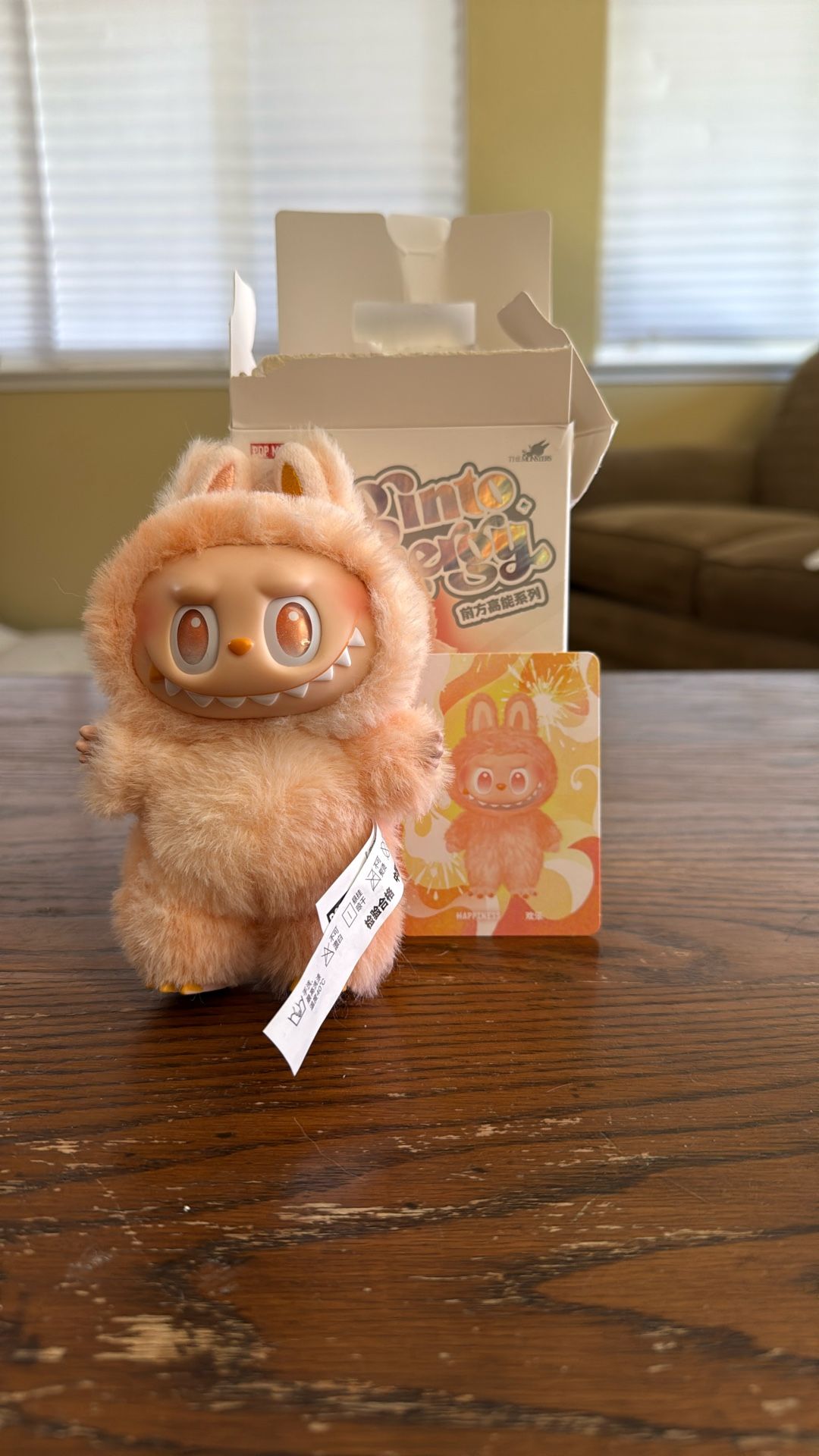 Labubu Big Into Energy- Happiness