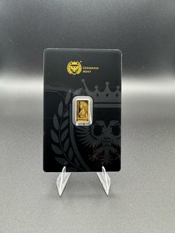 Germania Mint 1/200 oz Gold Proof Bar in Assay