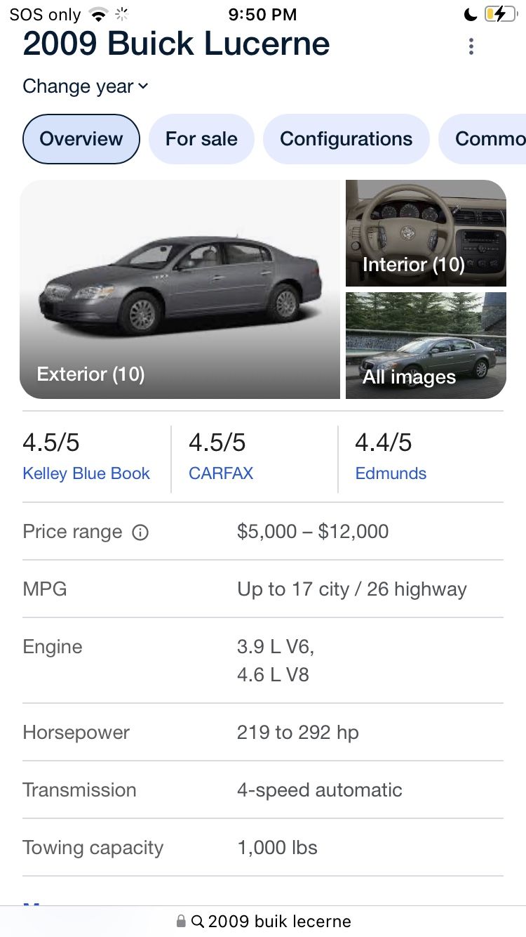 2009 Buick Lucerne