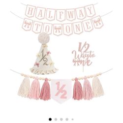 half birthday decorations 