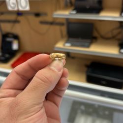 14k Gold Wedding Band $419.99