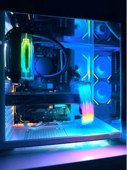 Gaming PC — Intel i7-8700K / GTX 1080 Ti / 32GB RAM / 512GB SSD / Liquid-Cooled CPU