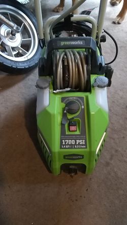 Greenworks power washer
