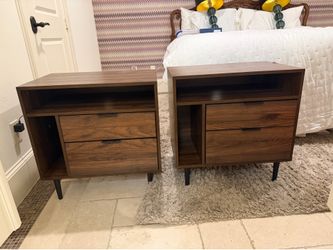 Pair of bedside tables