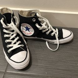 Converse black&white shoes Size6.5