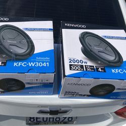 12 inch  2000 w subwoofers 