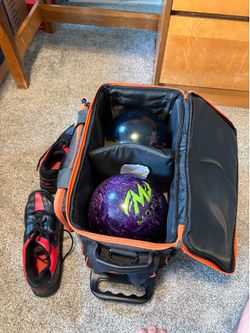 Custom Bowling Balls, Bag and Shoes
