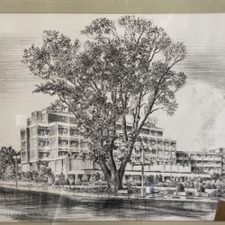 painting Mills Memorial Hospital 