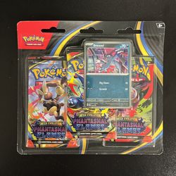 Pokemon Phantasmal Flames 3 Pack Blister