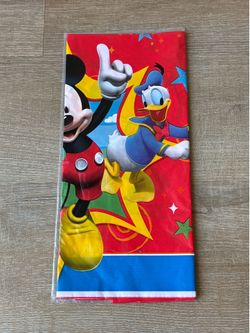 Disney Mickey Mouse Plastic Party Table Cover