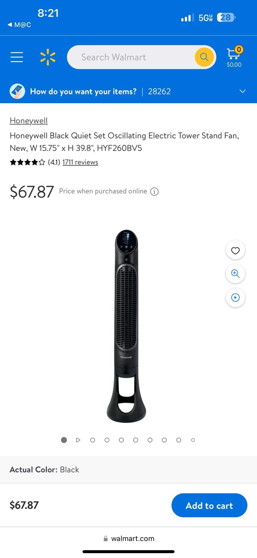 Honeywell Oscillating Fan