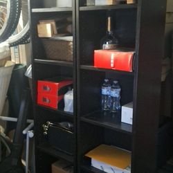 I HAVE TWO BOOKS SHELVES 79"1/2 H16"W 11"D $15.00 EACH OR TWO X $25.00