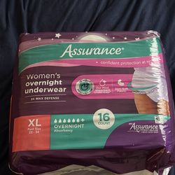 Women Overnight Underwear Xl 