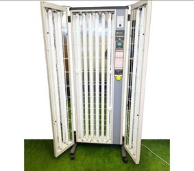 New In Box National Biological Panasol 3D UVB-631-9 Phototherapy Cabinet