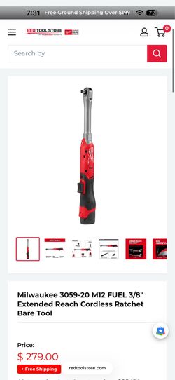 Newest milwuakee extended reach ratchet