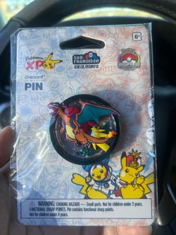 Pokemon worlds charizard San Francisco exclusive pin