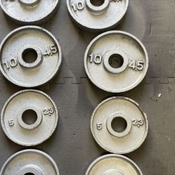 Olympic Weight Plates.             50 Dollars 