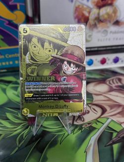 Luffy winner promo OP TCG