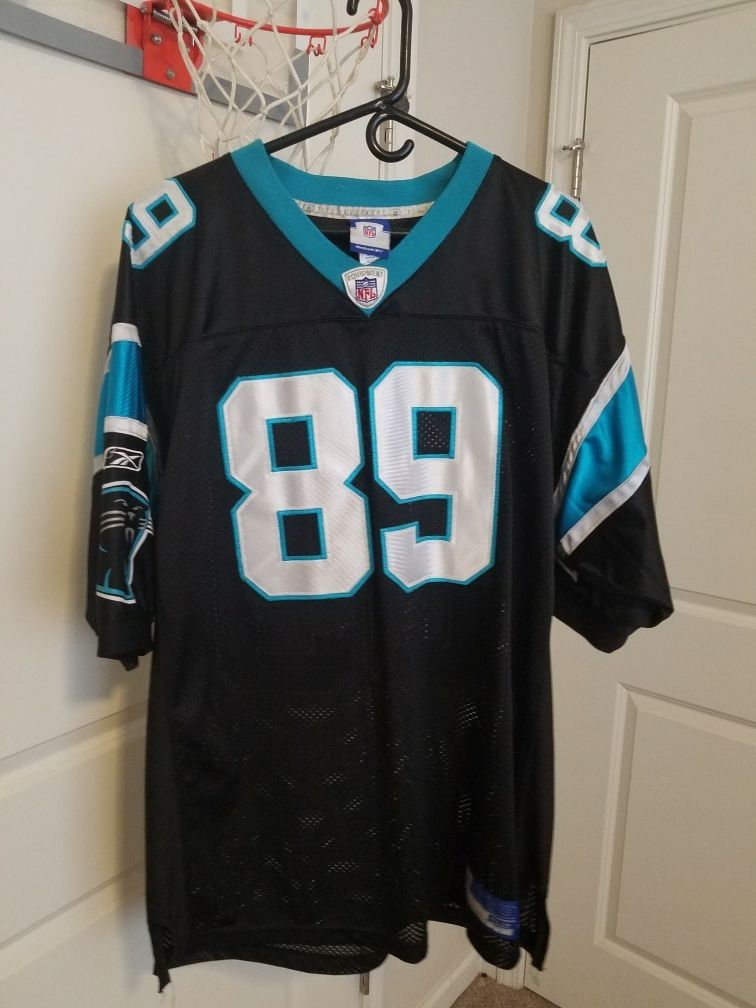 Authentic Reebok Steve Smith jersey Carolina Panthers #89 sz 52 for Sale in  NC, US - OfferUp