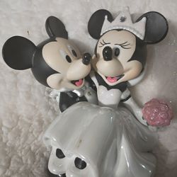 Disney Parks Just Married Porcelain Figurine