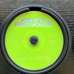 Fast  Furious DVD Collection (1-7 Plus Bonus Disc) Tire Case