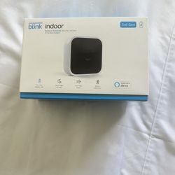 Blink Indoor - wireless, HD security camera with two-year battery life, motion detection, and two-way audio – 1 camera system
