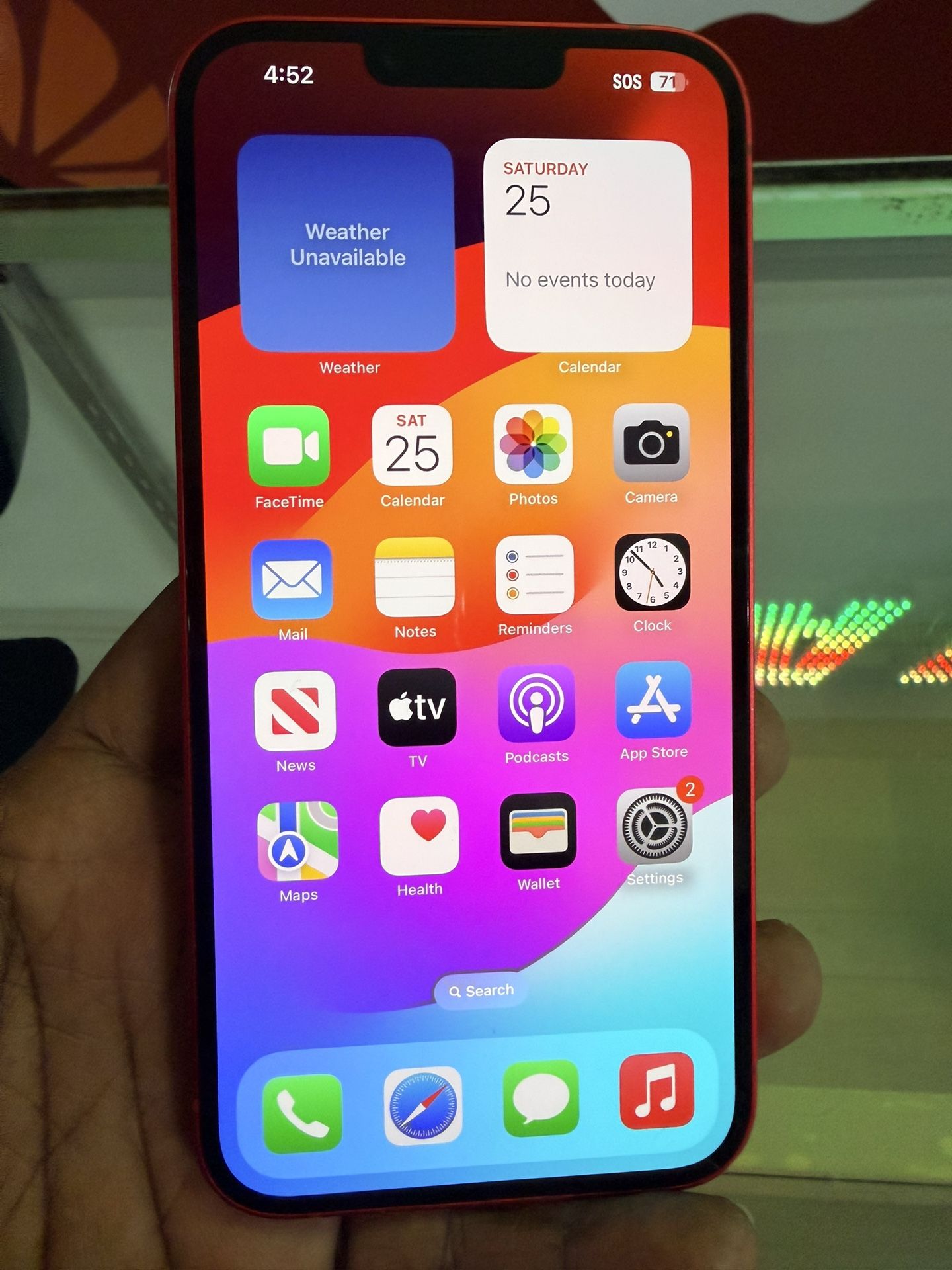 Apple iPhone 14 Plus 128GB Unlocked Battery 100 Percent in Very Good Condition 