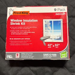 Window Cleaner Insulation Shrink Kit