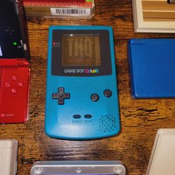 Gameboy color Teal blue