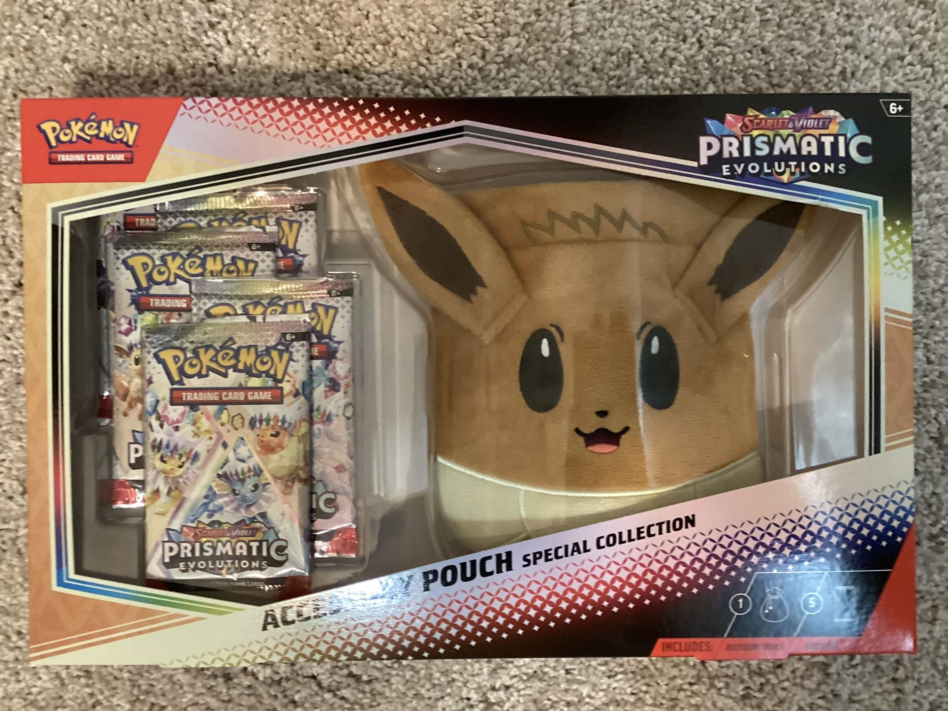 Pokemon Prismatic evolutions Pouch