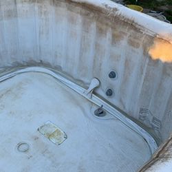 Coleman spa and deck