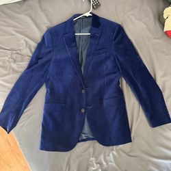 Blue Suede Blazer 
