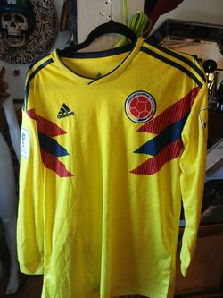 Adidas Colombia 2018 World Cup Home Jersey Fifa