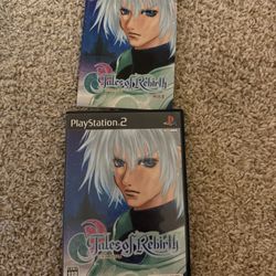 PS2 Tales Of Rebirth Japanese Edition With Memory Card