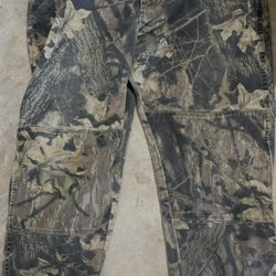 Mossy Oak/ Real Tree Double Knee Pants Size 38