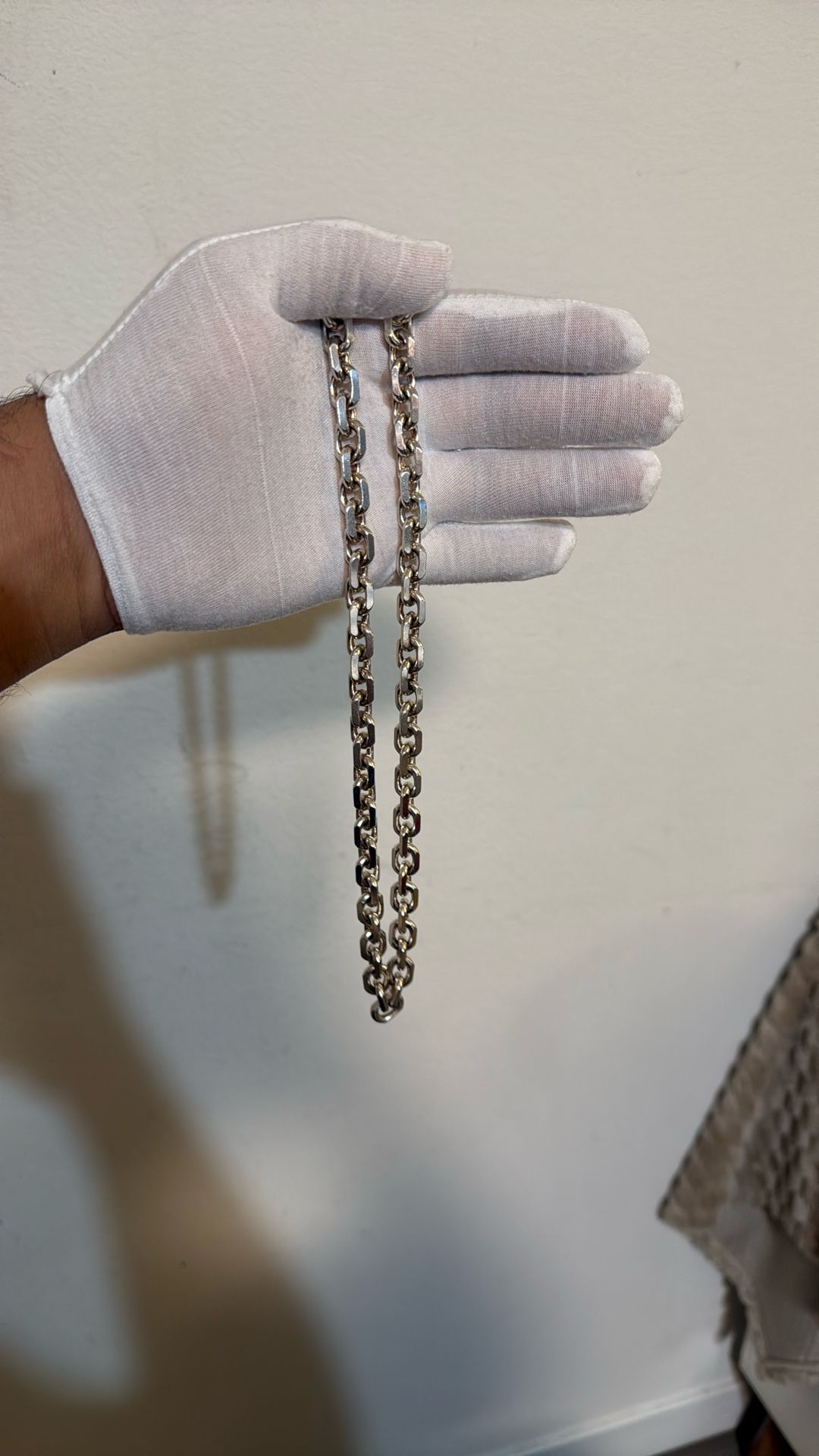 Hip Hop Silver Chain 925