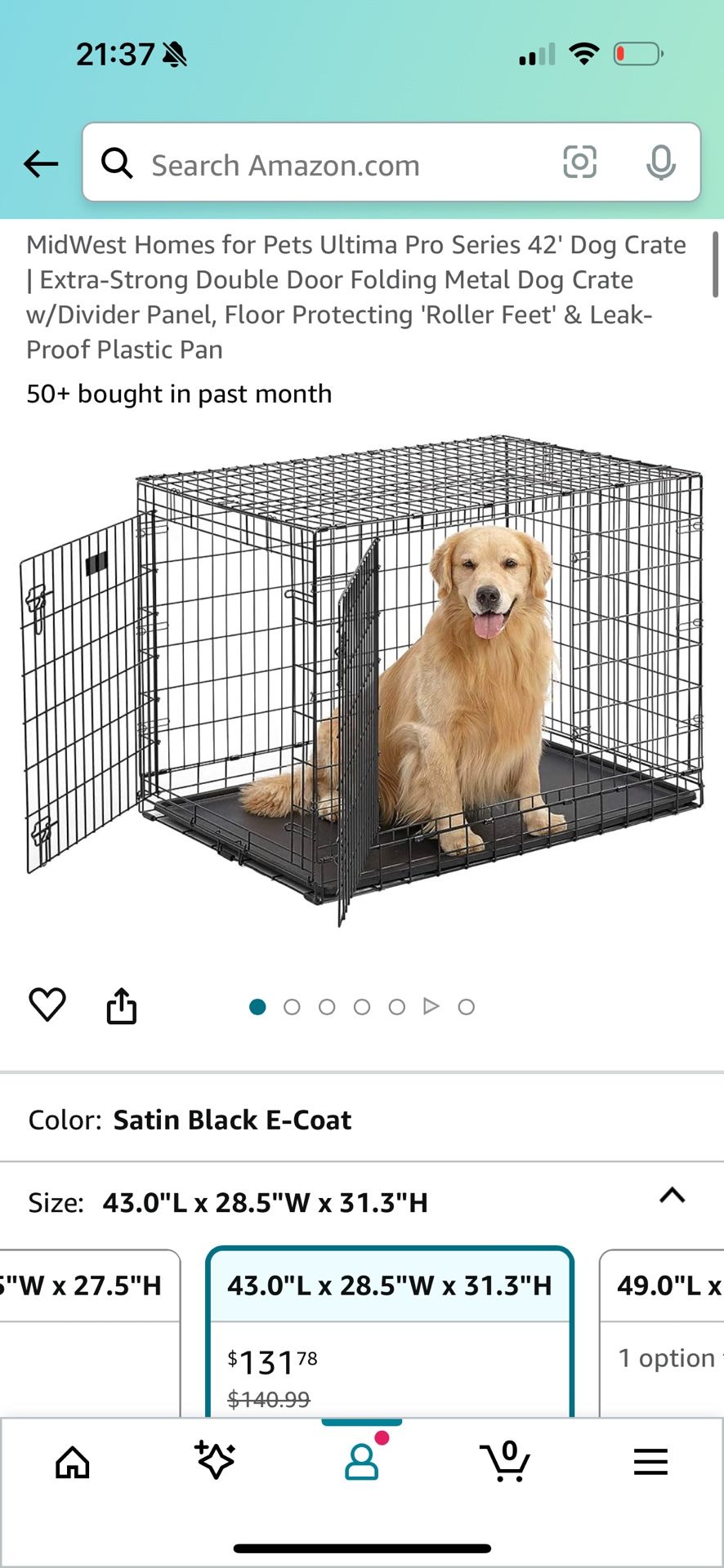 WidWest Dog Crate Plus Cover