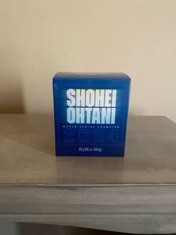 Shohei Ohtani Champions Ring 2024 Trade