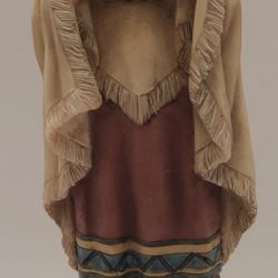 St. Kateri Tekakwitha Statue 1st Native American Saint 8” Figurine