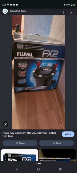 Fluval fx2 canister filter