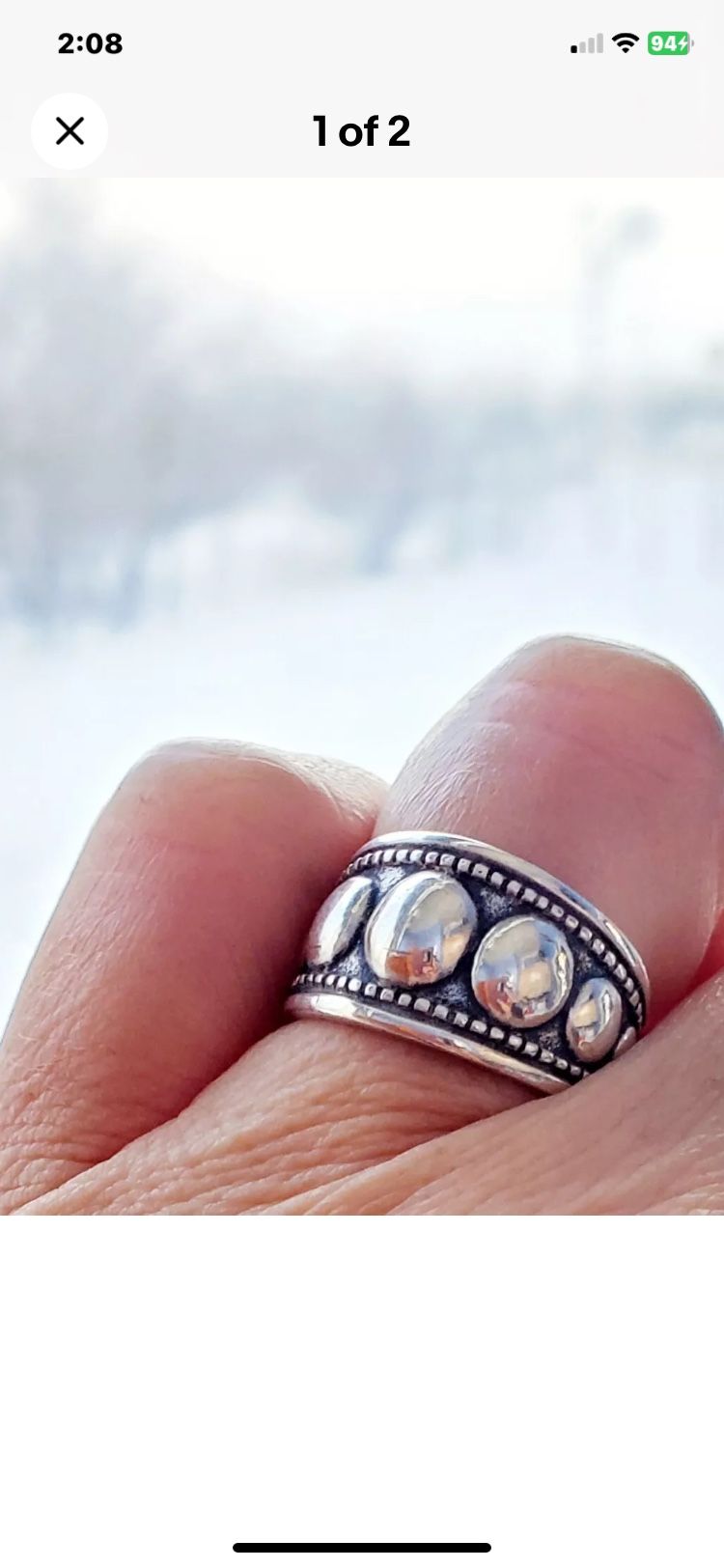 Retired James Avery Ring