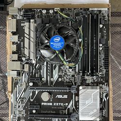 Z270-P Motherboard i5 CPU  Ram Combo 