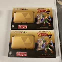 Nintendo 3DS XL Zelda Edition (never opened)