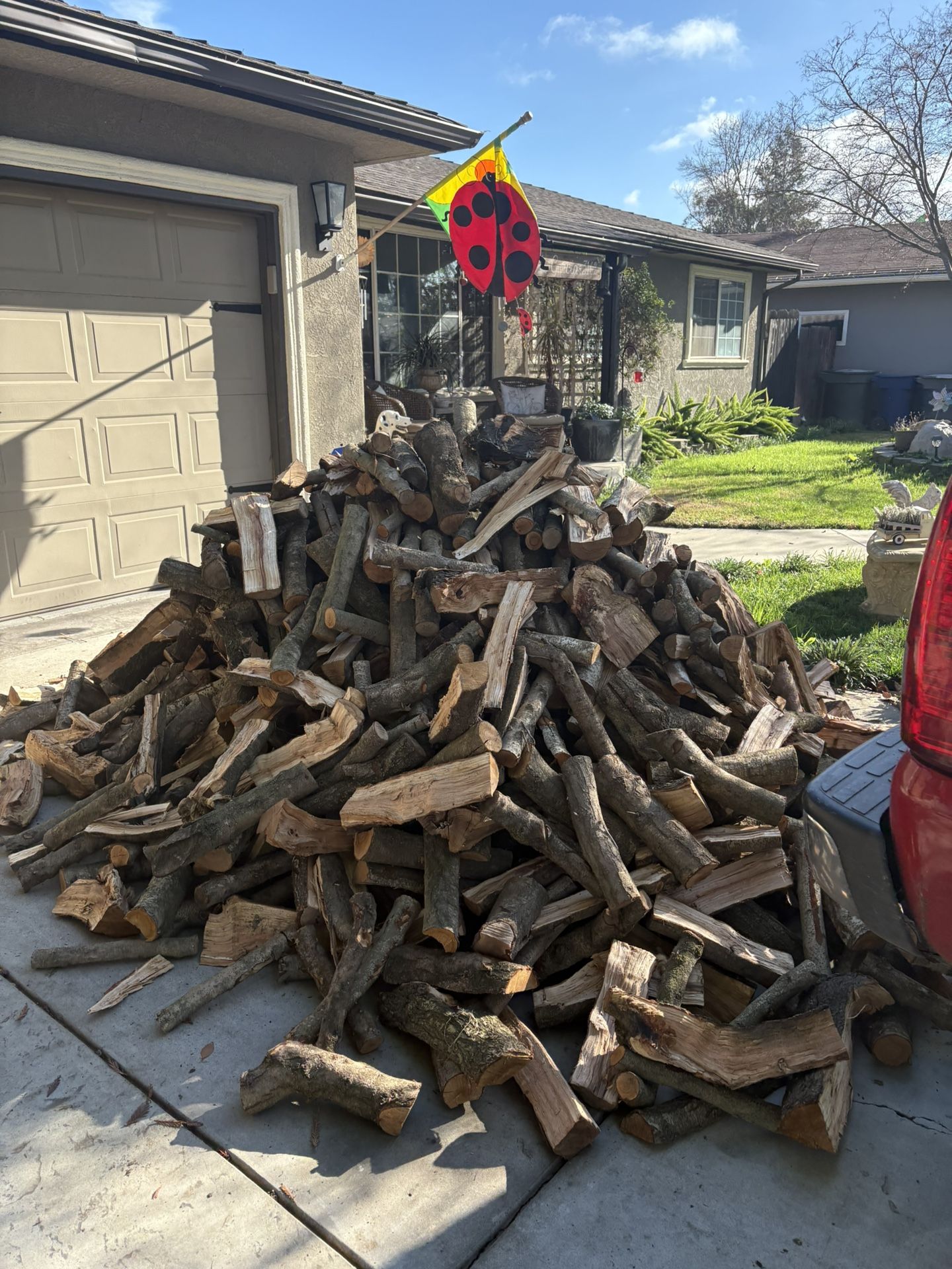 Almond Firewood