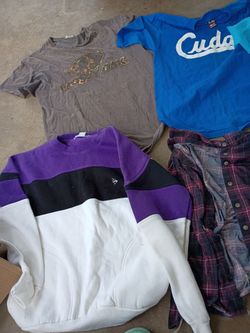 Box of medium clothes