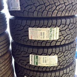 265/70/17 Kumho Tires 🛞 